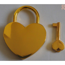 Cadenas de Noël, Verrous de Cadeaux, Cadenas. Golden Padlock, Al-G030